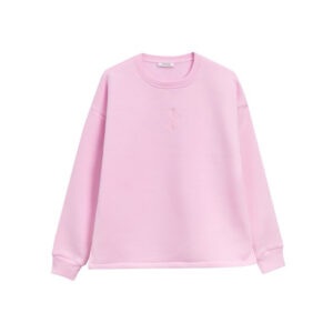 Bluza z cipk@ - różowa, dłuższa